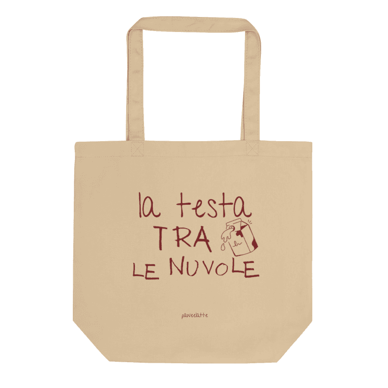 Eco Tote Bag | Testa tra le nuvole